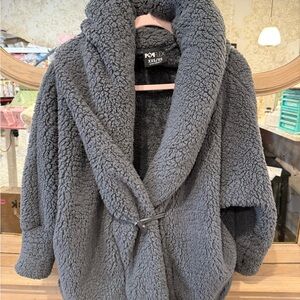 POPFlex Sherpa Gray Jacket